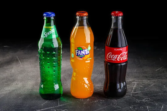 Şişe Kola, Fanta, Sprite