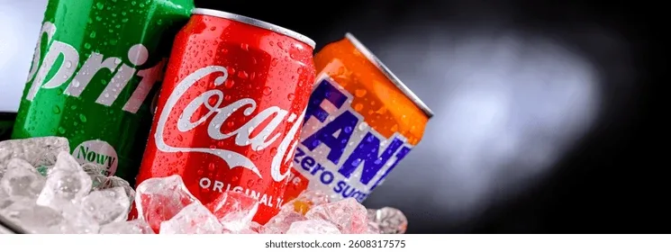 Kutu Kola, Fanta, Sprite