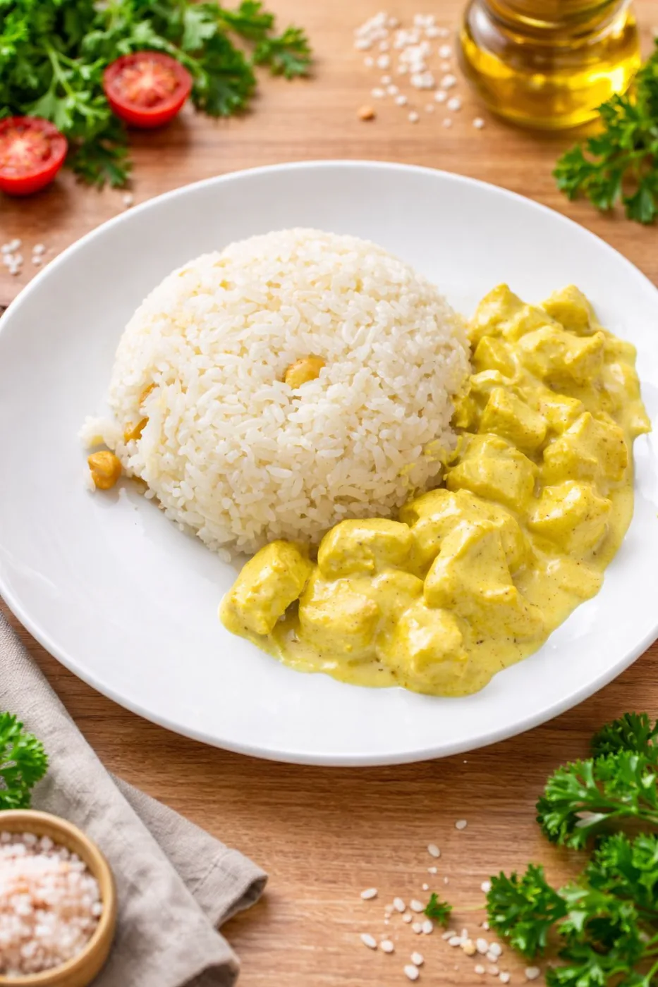 Köri Soslu Pilav 1, 5 Porsiyon