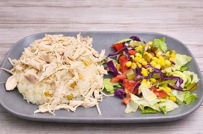Pilav+Salata Menü